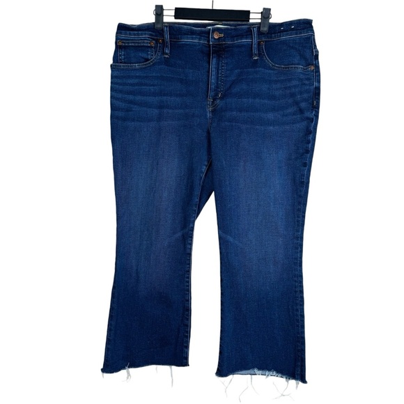 Madewell Kick out Mid Rise Women’s Jeans Size 33 Medium Wash - Picture 1 of 10
